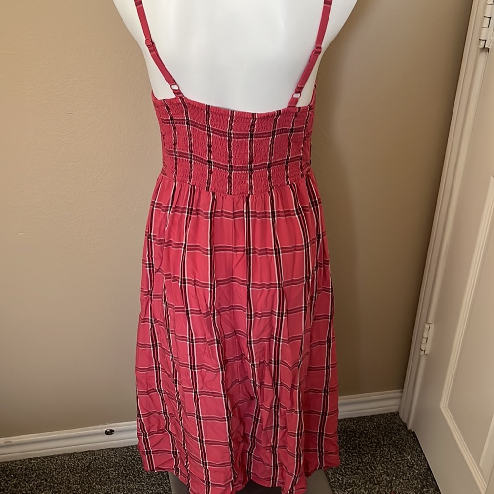 Old Navy pink and black long dress size M - Picture 4 of 5